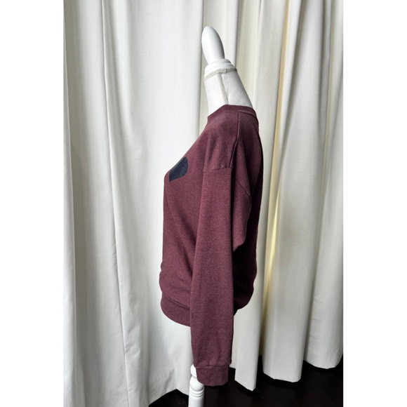 SPRWMN Heart Sweatshirt in Pinot, Size Small, NWT - Picture 6 of 13